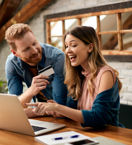 Kunden beim Online-Trading